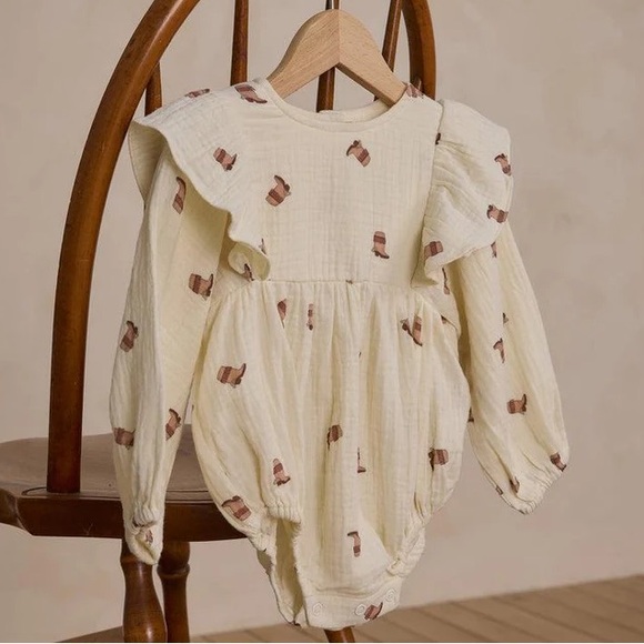 Rylee + Cru Other - Rylee + Cru Cowgirl Boots Kalea girl’s romper